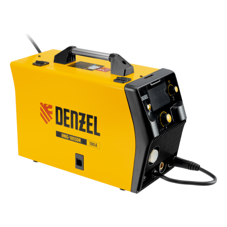Аппарат инвертор DENZEL. полуавтомат. cварки IMIG-185SDR, 180 А, ПВ 60%, катушка 5 кг Аппарат инвертор DENZEL. полуавтомат. cварки IMIG-185SDR, 180 А, ПВ 60%, катушка 5 кг