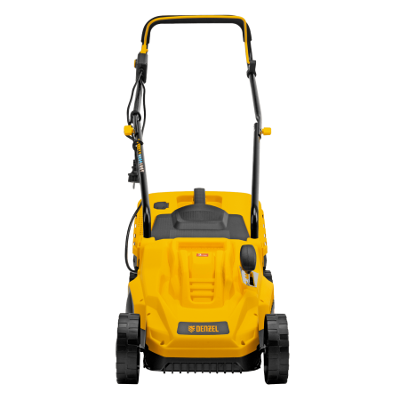 Газонокосилка электрическая DENZEL GM-1300, 1300 Вт, шир. 32 см, 5 уров., травосб. 35 л