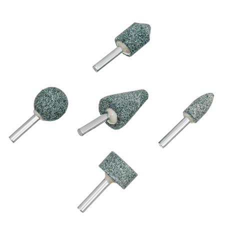 Набор шарошек DENZEL для дрели (ПШМ), 5 шт