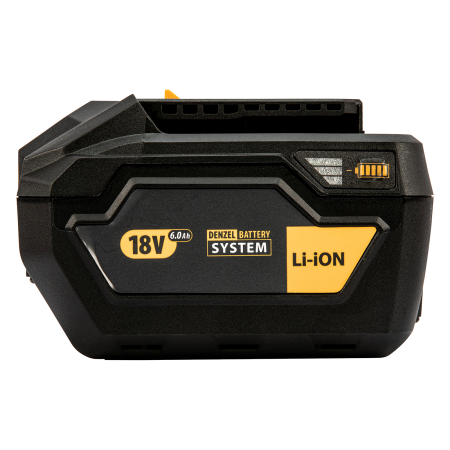 Батарея аккумуляторная DENZEL B-18-6.0, Li-Ion, 18 В, 6,0 Ач