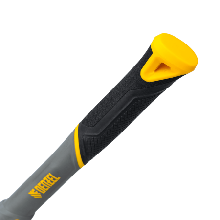 Кувалда с клиновидным бойком DENZEL 1,8 кг, фибергласовая рукоятка c TPR