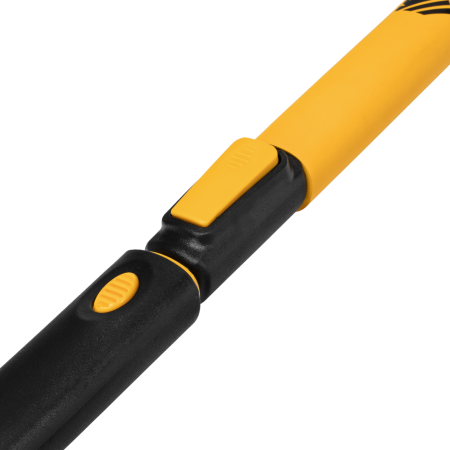 Щетка-сметка для снега со скребком DENZEL, телескоп, поворотная голова, водосгон, 900-1200 мм