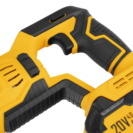 Пила сабельная аккумуляторная DENZEL RS-180,  Li-Ion, 20 В