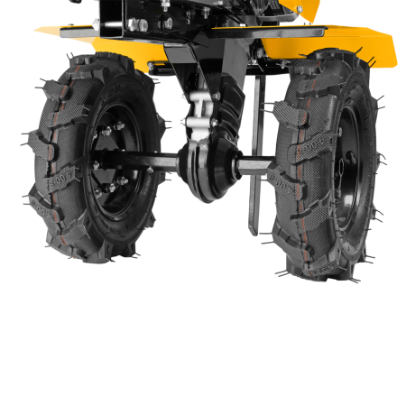 Мотоблок DENZEL DPT-170, 7 л.с., ремен.сцеп, шир 85 см, глуб 35 см,фрез 3х3,ШОМ,скор 2В/1Н,кол 8"