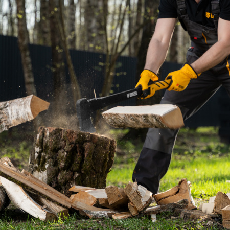 Колун DENZEL, F17, 2500 гр, двухкомпонентная рукоятка, 710 мм