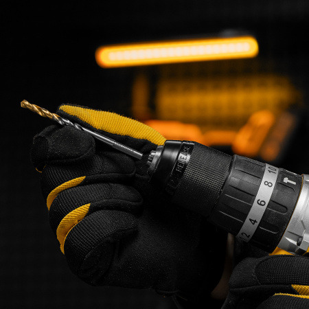 Сверло спиральное по металлу DENZEL 5 x 86 мм, Р6М5, Golden Tip