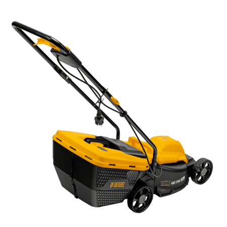 Газонокосилка электрическая DENZEL GM-1100, 1100 Вт, шир. 32 см, 3 уров., травосб. 30 л