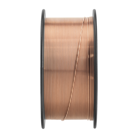 Омедненная проволока Denzel ER70S-6, диам. 0,8 мм, 1 кг, диам. катушки D100