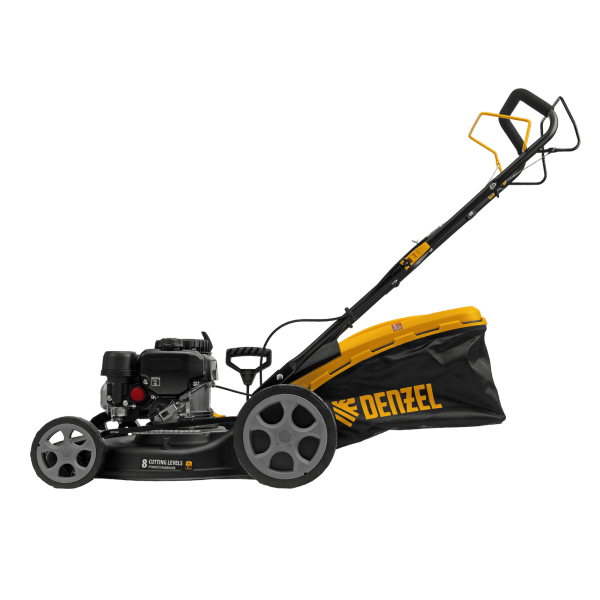 Газонокосилка бензиновая DENZEL GLR-460SP-ZS, 149 см3, ширина 46 см, привод, травосборник 65 л Газонокосилка бензиновая DENZEL GLR-460SP-ZS, 149 см3, ширина 46 см, привод, травосборник 65 л