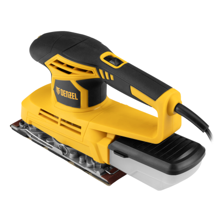 Машина плоскошлифовальная вибрационная DENZEL VS-90-187, 240 Вт, 6000-11000 об/мин