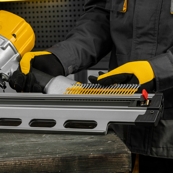 Гвозди DENZEL для пнев. нейлера (оцинк.), длина - 50 мм, диам. - 2,9 мм, 2000 шт.