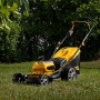 Газонокосилка аккумуляторная бесщеточная RLM450-36, Li-ion, 36 В, 4 Ач, 450 мм, травосборник 40 л Denzel