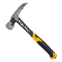 Молоток каменщика DENZEL 680 г, цельнокованый, двухкомпонентная обрезиненная рукоятка