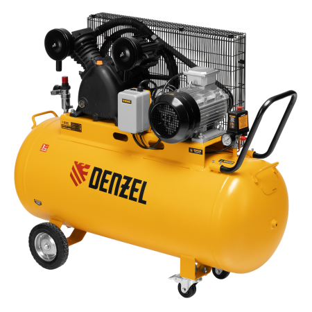 Компрессор воздушный DENZEL рем. привод BCV 4000-T/200, 4,0 кВт, 200 литров, 690 л/мин
