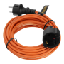 Удлинитель-шнур силовой Garden Series DENZEL, ПВС, 10м, 1 розетка, 3 x 1 мм