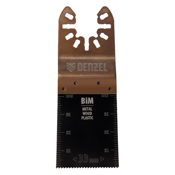 Набор насадок для МФИ DENZEL 782403 по дереву и металлу, 3 шт.