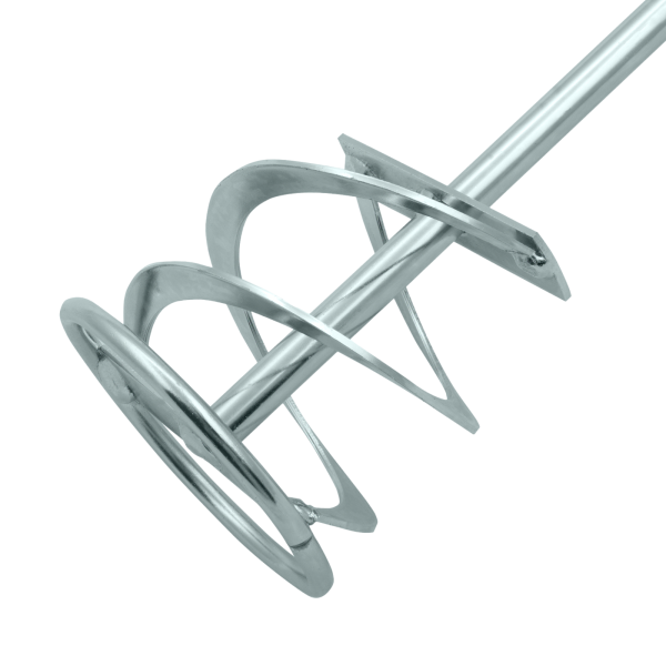 Миксер для красок и штукатурных смесей DENZEL 848827, 80 x 400 мм, хвостовик SDS plus