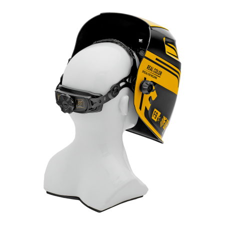 Щиток защитный лицевой DENZEL (маска сварщика) F9, см. окно 100x60, Real Color, DIN 4-8/9-13