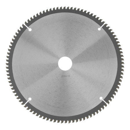 Пильный диск по алюминию DENZEL ф255 х 30 мм, 100 зубьев