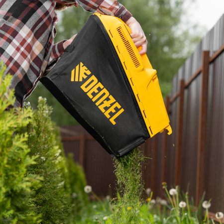 Газонокосилка бензиновая DENZEL GLD-460SP, 146 см3, ширина 46 см, 7 уровней