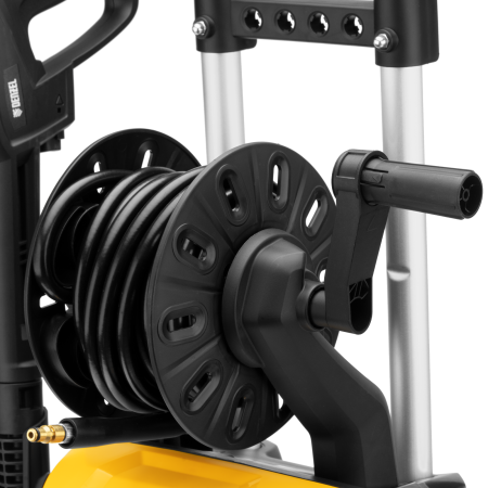 Моечная машина высокого давления DENZEL R-180D, 2200 Вт, 180 бар, 380 л/ч, с барабаном