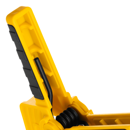 Струбцина клещеобразная DENZEL усиленная 65 х 50 мм, двухкомпонентные рукоятки