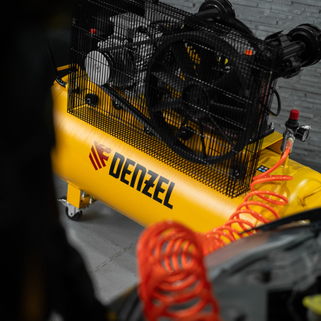 Компрессор воздушный DENZEL рем. привод BCV 4000-T/200, 4,0 кВт, 200 литров, 690 л/мин