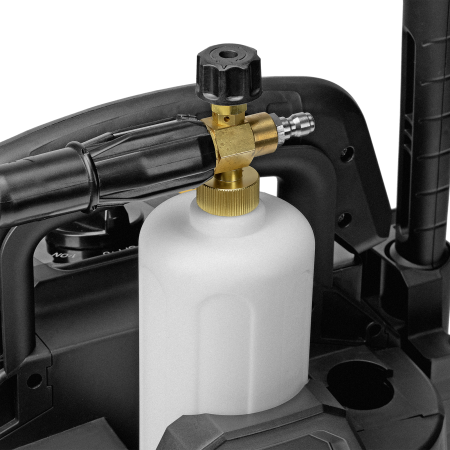 Моечная машина высокого давления DENZEL R-230iD, 3300 Вт, 230 бар, 600 л/ч, асинхронный двигатель, с барабаном