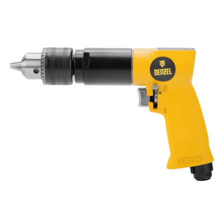 Дрель пневматическая DENZEL PD500, 500 об/мин, 114 л/мин, 13 мм