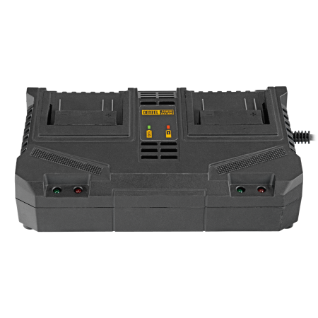 Устройство зарядное для аккумуляторов двухпортовое DENZEL BCH-20-4.0x2, Li-Ion, 20 В, 4.0 А