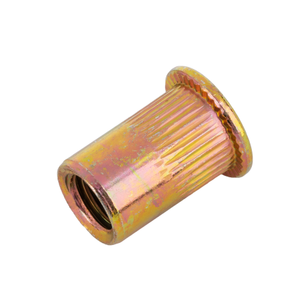 Заклепки резьбовые DENZEL стальные, оцинкованные, М8, пластиковый кейс, 40 шт.