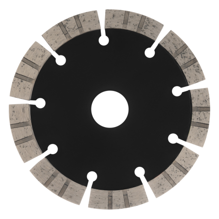 Диск алмазный отрезной DENZEL ф125 х 22,2 мм, Сегментный, сухое резание, HWD92
