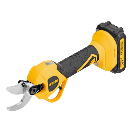 Секатор аккумуляторный, бесщет. DENZEL, CP-30BL, Li-Ion, 20 В, лезвия SK5