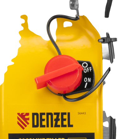 Мотоблок DENZEL DPT-370S, 7 л.с., ремен.сцеп, фрез 3х4, ШОМ, передачи 3В/1Н