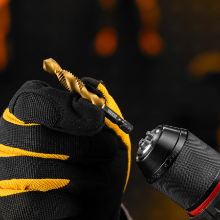 Сверло-метчик DENZEL М10 х 1,5 мм, Р6М5