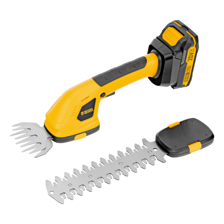 Ножницы-кусторез аккумуляторные DENZEL GS-20, Li-Ion, 20 В