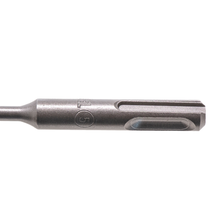 Бур по бетону DENZEL 705004, 5 x 160 мм, двойная спираль, три пылеотводящие кромки