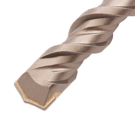 Бур по бетону DENZEL 705049, 20 x 460 мм, двойная спираль, три пылеотводящие кромки