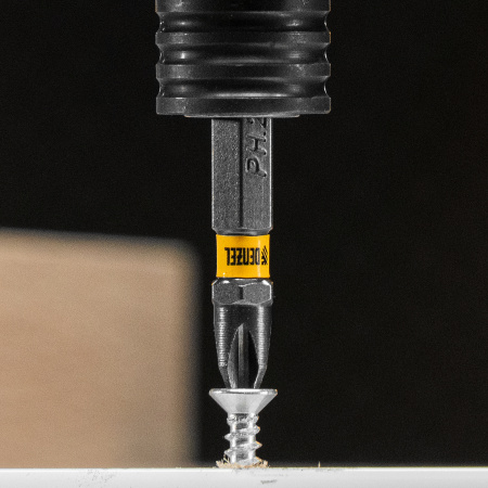 Бита DENZEL PH2х50, сталь S2, шестигранный профиль, 10 шт. Е 6,3