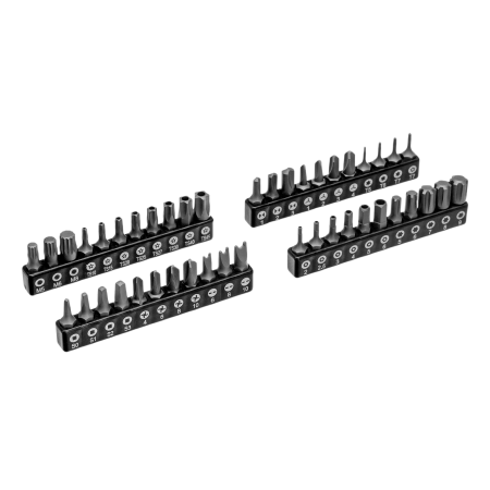 Набор инструментов DENZEL 1/2", 1/4", CrV, S2, пластиковый кейс, 194 предмета