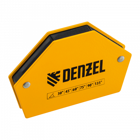 Фиксатор магнитный DENZEL 97552 для сварочных работ усилие 25 LB, 30х45х60х75х90х135 град.