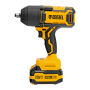 Гайковерт ударный аккумуляторный бесщет. DENZEL CIWH-BL-20-1000, Li-Ion, 20 В
