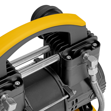 Компрессор безмасл. малошумный DENZEL DLP-950/10, 950Вт,10 л, 2850 об/мин, 170 л/мин