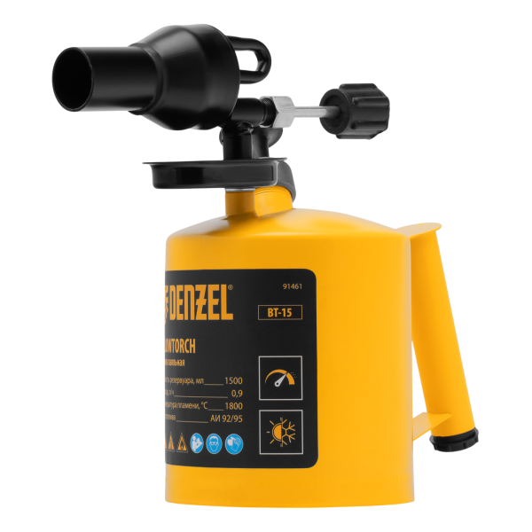 Лампа паяльная DENZEL ВТ-15, 1,5 л
