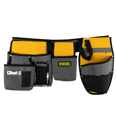 Пояс монтажника, сумки поясные, кобура для шуруповерта DENZEL