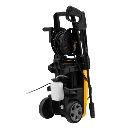 Моечная машина высокого давления DENZEL R-170D, 2000 Вт, 170 бар, 360 л/ч, с барабаном