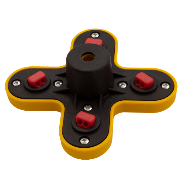 Триммерная головка DENZEL 96362, универсальная, гайка М10 x 1.25 левая