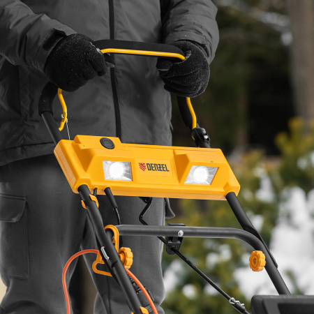 Снегоуборщик электрический DENZEL ESB-460, 2 кВт