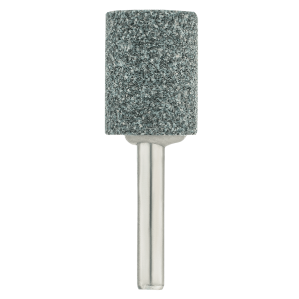 Шарошка абразивная DENZEL цилиндр, 19 x 25 мм, для дрели, хвостовик d6 мм, 63С