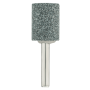 Шарошка абразивная DENZEL цилиндр, 19 x 25 мм, для дрели, хвостовик d6 мм, 63С
